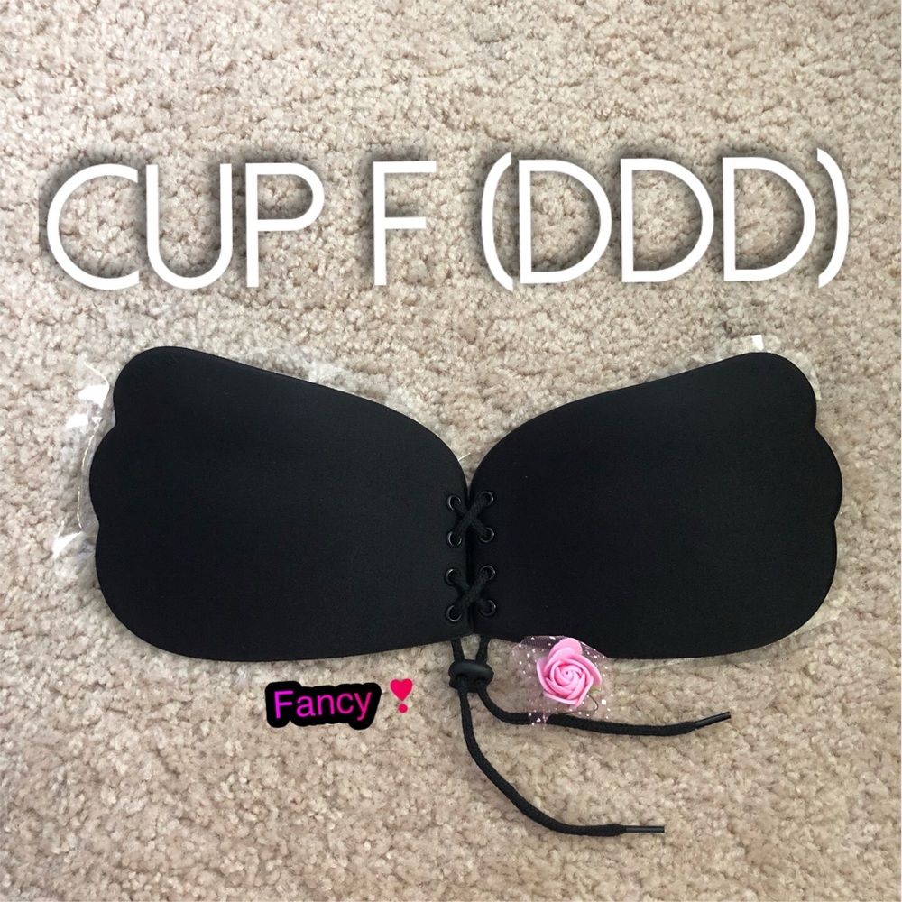 Backless Bra Strapless Bra PushUp Cup F